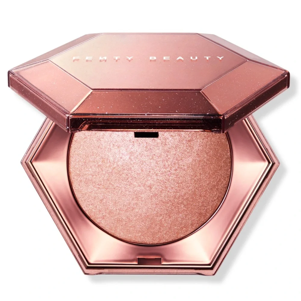 FENTY BEAUTY by Rihanna Diamond Bomb All-Over Diamond Veil:  Rose Rave - Picture 2 of 9